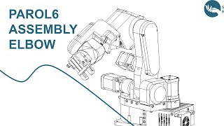 PAROL6 Robot arm Elbow assembly