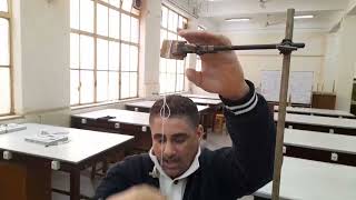 Simple Pendulum experiment - Physics 1 lab - Dr Kamal