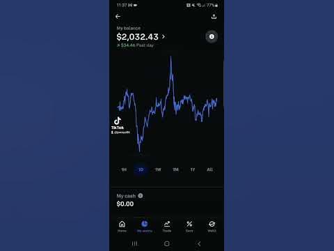Coinbase portfolio hits $2,000.00! #investing - YouTube