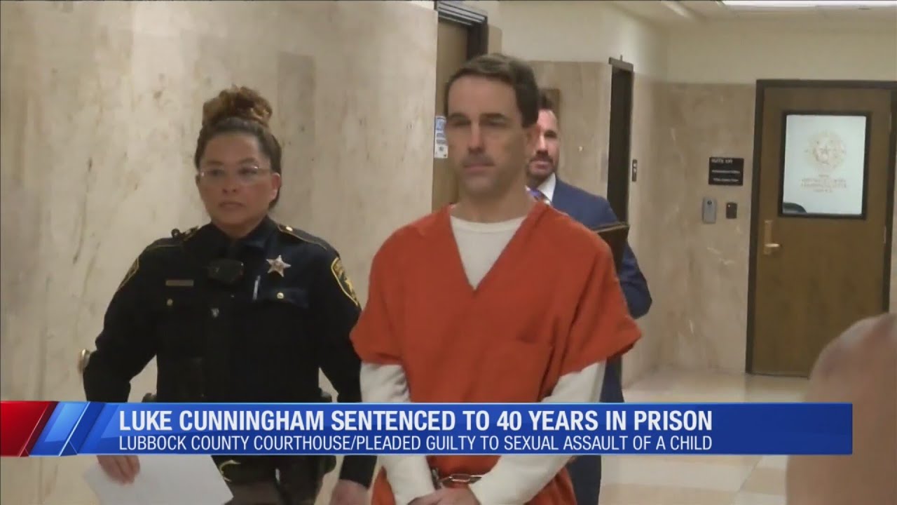 Former Lubbock youth pastor sentenced to 40 years in prison - YouTube