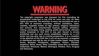 Dreamworks Warning Screen 2001