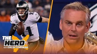 Colin cowherd discusses carson wentz and what perceives as disrespect
towards the philadelphia eagles qb. hear colin's defense of why he
rank...