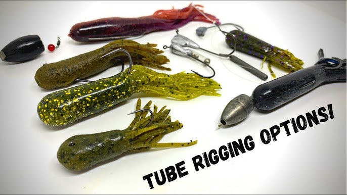 BASS PRO Teaches Top 3 Ways To Rig A Tube Bait For Bass Fishing 