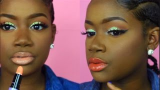 Orange Spring Time Makeup Tutorial