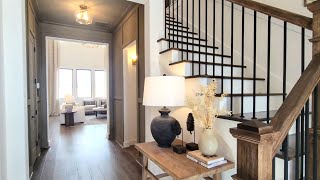 Stunning Sleek & Chic Home; Modern Home Styling Earth Tones Decor | New House Construction