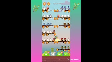Birds puzzle sort game #game #puzzle #birds #bird #gameswithbrainsbd #puzzlegame