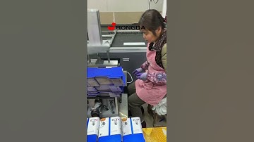 RONGDA Drawer box bubble pressing machine for rigid box