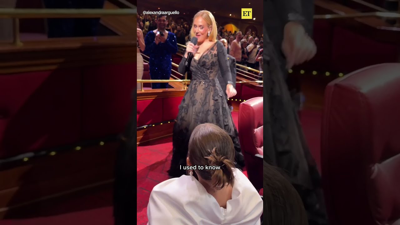Adele Meets Her Twin 