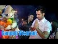 Karan and krystle at ganpati visarjan