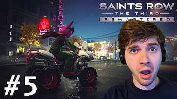BECOMING A HITMAN!! Saints Row the Third Remastered Full Walkthrough Livestream Part 5
