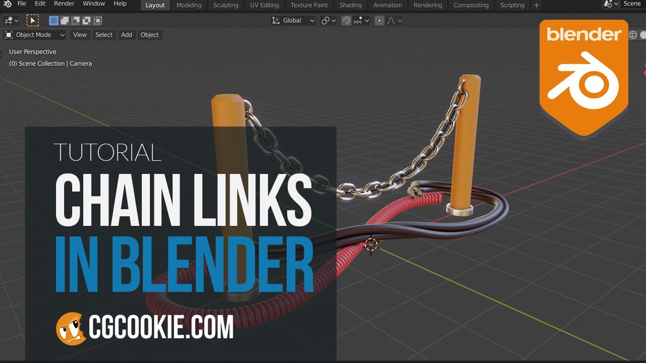 How To Make Chain Links In Blender