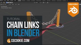 Learn how to create procedural chain links in Blender