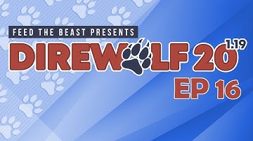 Direwolf20 1.19 Modpack: Ep. 16 (Equipment Upgrades & Stronghold)