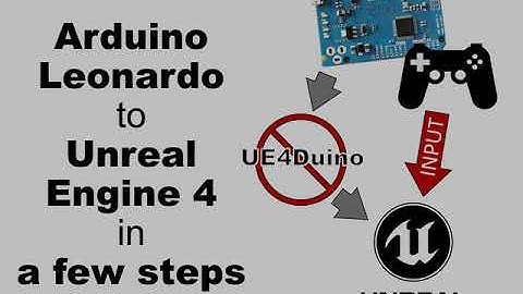 Arduino as direct Input Device for UE4 (short instruction. Joystick/Gamepad/Keyboard. NO UE4Duino)