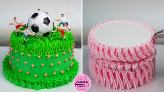 Amazing Football Cake For Birthdays | Football Cream Cake Design | Cake Cake