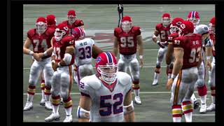 90 Bills Vs 90 Chiefs madden Nfl 08 Fantasy Afc Chdanionship Ps2 Gameplay