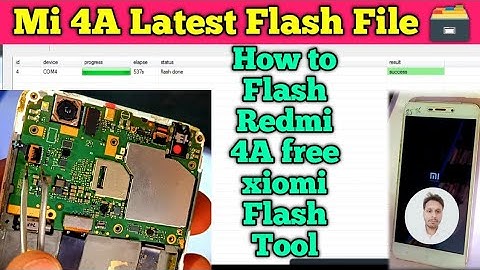 MI 4A Flashing Kaise Kare || Redmi 4A (2016116) Software Kaise Dale || Xiomi 4A Flashing process