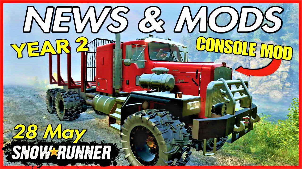 SNOWRUNNER NEWS YEAR 2 DLC EST RELEASE DATES PC CONSOLE MODS YouTube Snowrunner news year 2 dlc est release dates pc console mods youtube