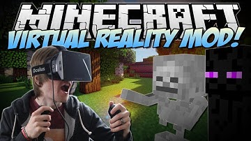 Minecraft | VIRTUAL REALITY MOD! (Razer Hydra & Oculus Rift!) | Mod Showcase