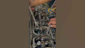how engine valve adjustment | tapped settings #shorts #valve #viralshort #trending