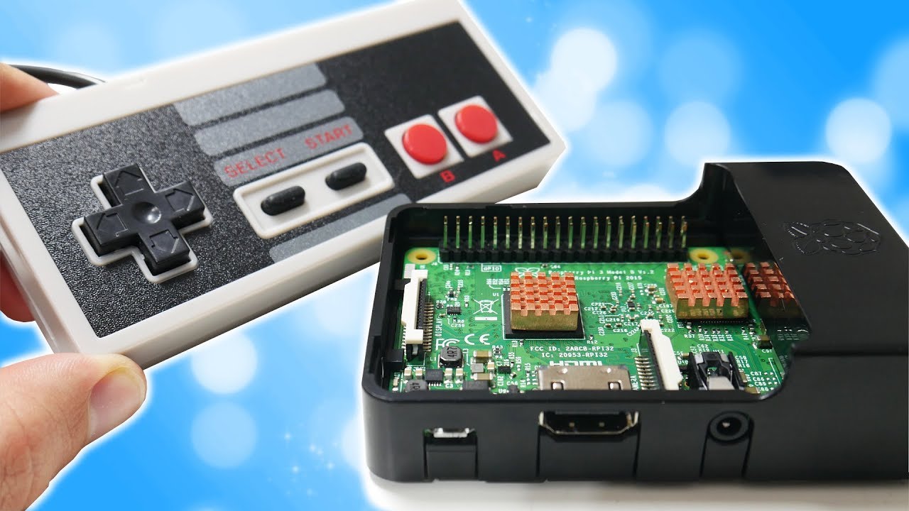 RETRO KONSOLKA Z RASPBERRY PI
