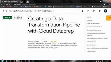 Creating a Data Transformation Pipeline with Cloud Dataprep | Qwiklabs [GSP430]