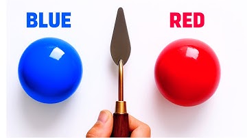 GuessThe Final Color🎨Mixing Color With  Clay,Powder,Acrylic,glitter|Satisfying video|Colormixing|Art