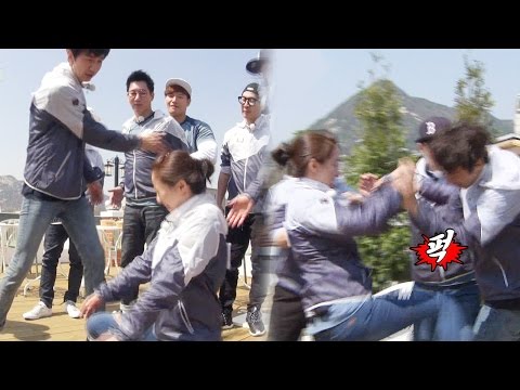 송지효, 이광수 '딱밤'에 봉인 해제…'멍광남매' 살벌한 육탄전! 《Running Man》런닝맨 EP427