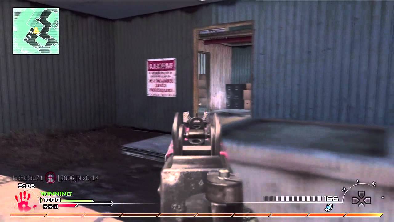 MW2 Camping Spots Mini Uzi Killstreakless Nuke on Quarry YouTube