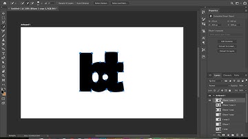 Custom Shape Layer Path from Selection in Adobe Photoshop