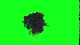 vfx gfx 3d model green screen 4k Aerial Explosion fire smoke
