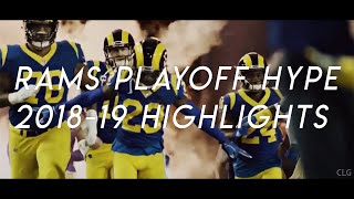 2019 Los Angeles Rams Playoffs Hype | 2018-19 Highlights