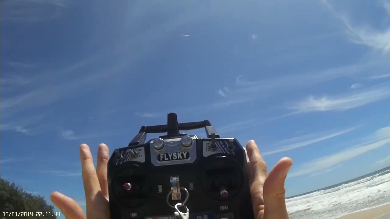 PasserV2 Custom Electric Glider Hands Off Flying & a Loop at the End