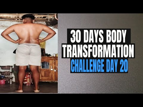 30 Days Body Transformation Challenge | Day 20 | Unbelievable Progress ...