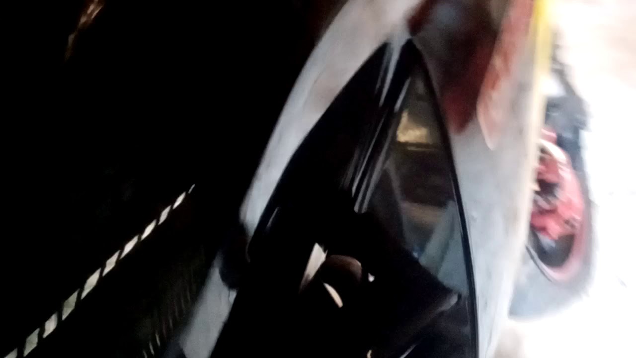 У моего мото погнулся диск! - YouTube