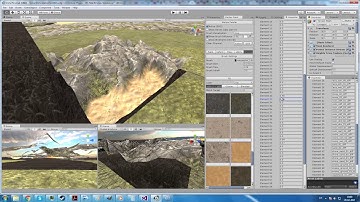 Unity Realistic Vehicle Physics - Terrain Editor Preview 1