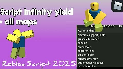 Roblox Script Infinity yield (Pastebin/MediaFire)