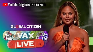 Chrissy Teigen Highlights the Impact of COVID-19 on Women of Color | VAX LIVE by Global Citizen
