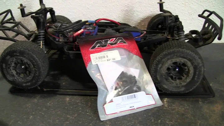 4x4 Traxxas Slash With 1/8 Buggy Wheels + AKA Adapters