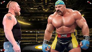 FULL SEGMENT - Brock Lesnar vs Rick Steiner | Iron Man Match 2026 | WWE May 15, 2026