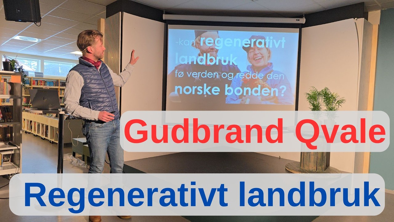 Kan regenerativt landbruk redde den norske bonden? – Fredagspåfyll med Gudbrand Qvale