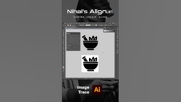How to Trace Image  In Illustrator | Nihal