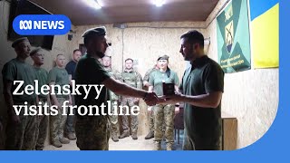 Zelenskyy visits the frontline as 110,000 Russian troops amass in Pokrovsk | ABC NEWS