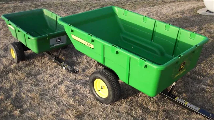 Great John Deere 10P & 17P Utility Carts
