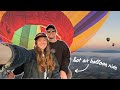 VLOG | hot air balloon ride | let&#39;s catch up | house sitting