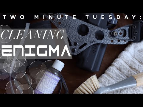 How I Clean my Enigma Components