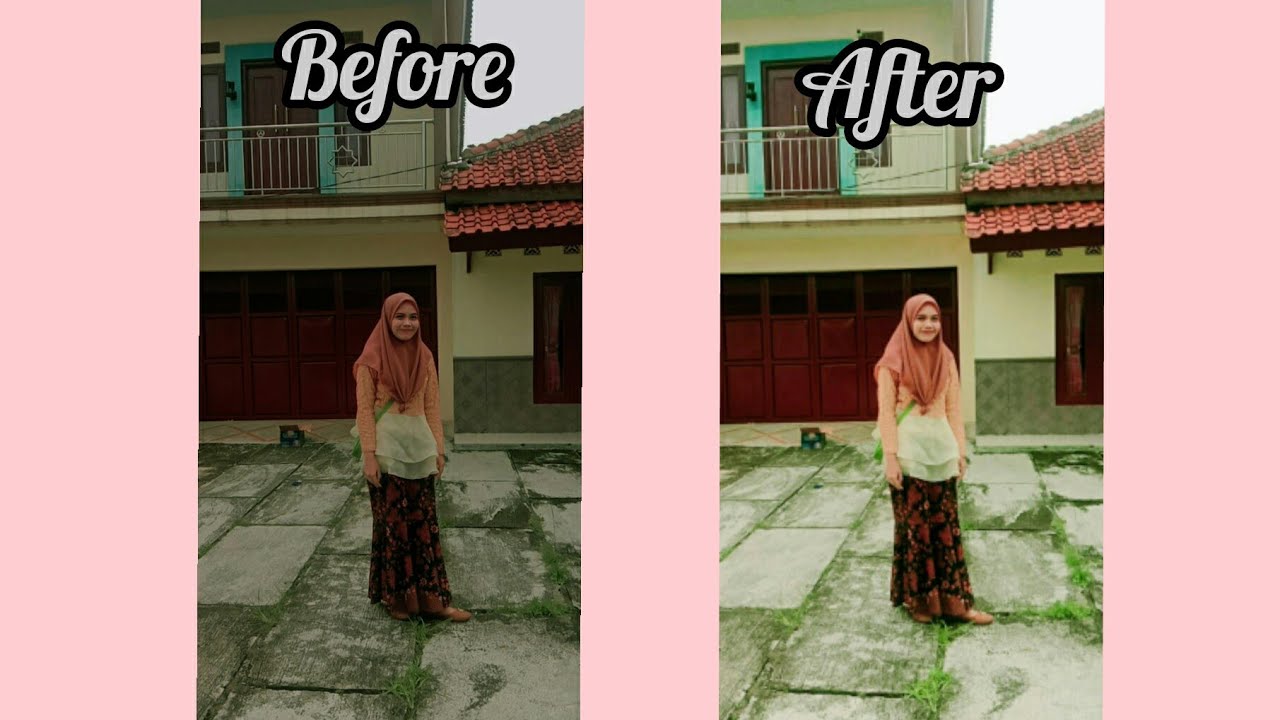TUTORIAL EDIT FOTO YANG GELAP MENJADI TERANG🔥 HANYA MENGGUNAKAN