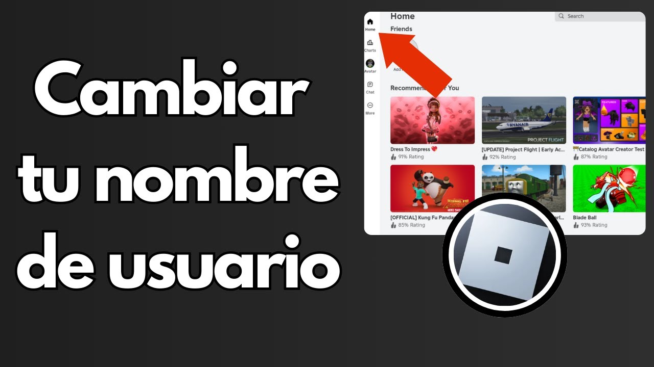 Cómo cambiar tu nombre de usuario en Roblox - Guía Completa - YouTube