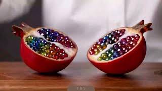 Gl Fruit Cutting Asmr Crystal Clear Slice Satisfying Prism Slicer