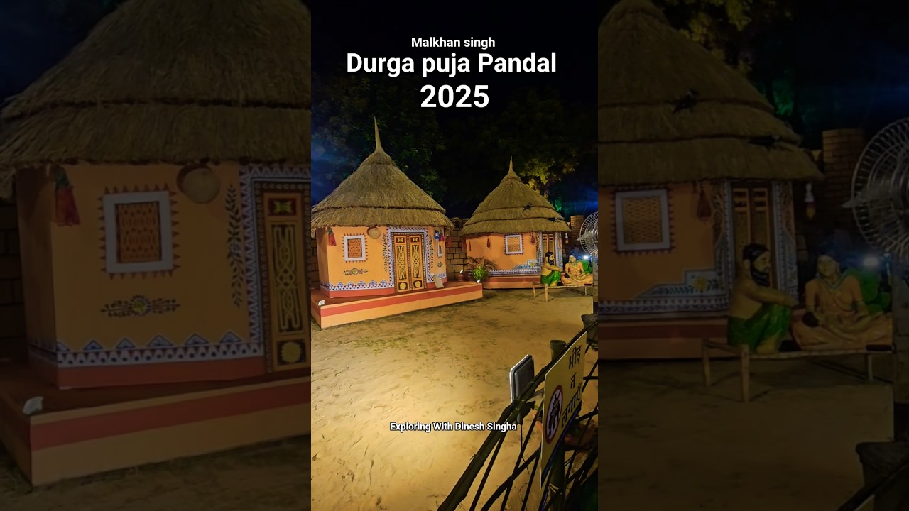 Adityapur durga puja pandal 2025 | Malkhan singh 